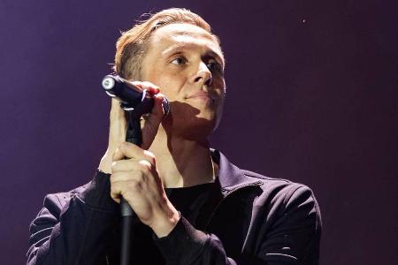 Matthias Schweighöfer bei einem Konzert seiner 