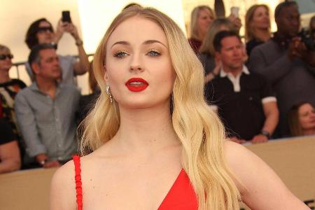 Sophie Turner bei den SAG Awards im Jahr 2017 - noch ohne Tattoos