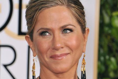 Jennifer Aniston sorgte bei den Golden Globes 2015 mit ungewaschenen Haaren für Aufsehen