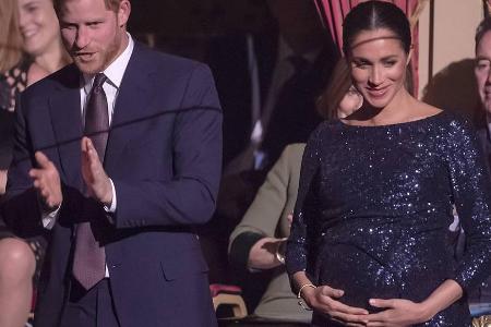 Prinz Harry und Herzogin Meghan in der Royal Albert Hall in London