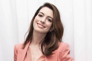 Anne Hathaway bei einem Promo-Termin für ihren neuen Film "Serenity"