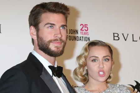Liam Hemsworth und Miley Cyrus bei einer Veranstaltung in West Hollywood