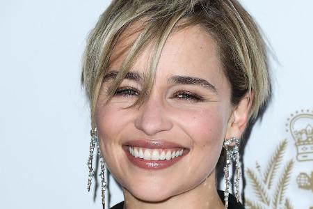 Emilia Clarke kann inzwischen wieder lachen - das war während des Drehs der letzten 