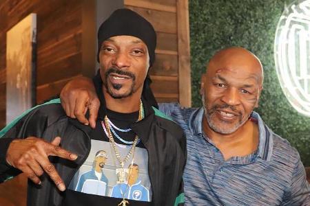 Verstehen sich offenbar blendend: Snoop Dogg und Mike Tyson