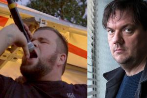 Musiker "Monchi" in der Hübner-Doku "Wildes Herz" (l.) und Filmemacher Charly Hübner als Kommissar Bukow im "Polizeiruf 110:...