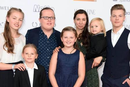 Angelo Kelly & Family bei der Verleihung der Goldenen Henne 2018