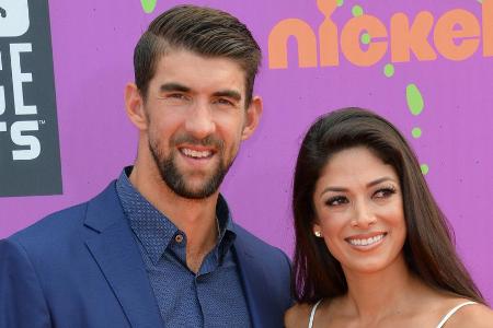 Michael Phelps und seine Ehefrau Nicole