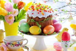 Zu Ostern darf eine Torte natürlich nicht fehlen