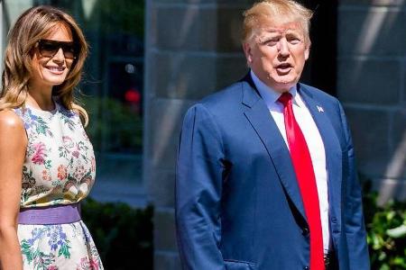 Melania und Donald Trump in Florida