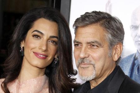 George und Amal Clooney auf einem Event in Hollywood