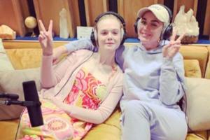 Katy Perry (r.) hat Elle Fannings Film "Teen Spirit" schon gesehen