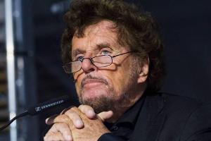 Dieter Wedel bei einer Pressekonferenz 2017