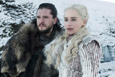 Es knistert noch zwischen Jon (Kit Harington) und Daenerys (Emilia Clarke) - doch wie lange?