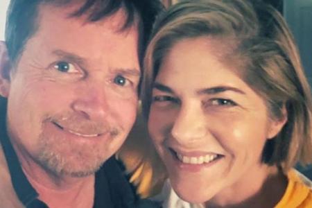 Michael J. Fox und Selma Blair lächeln um die Wette