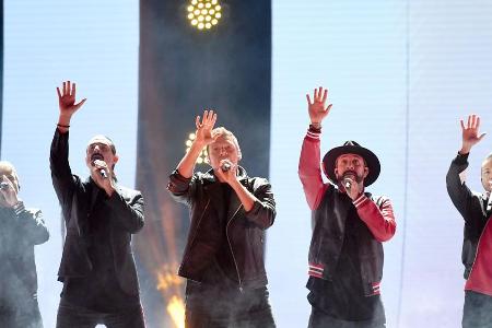 Die Backstreet Boys verabschieden sich von ihrer Las-Vegas-Show