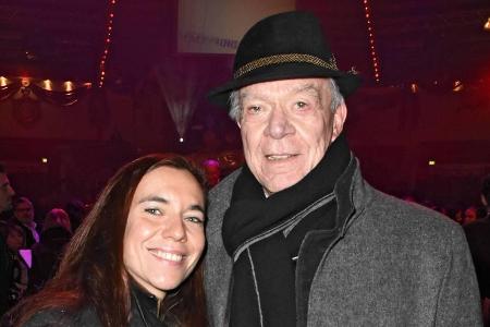 Dirk Galuba mit Freundin Enrica in München