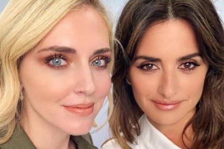 Chiara Ferragni (l.) traf in Madrid Penélope Cruz (r.)