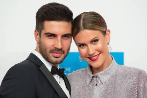 Wolke Hegenbarth und Oliver Vaid bei der Verleihung der Goldenen Kamera in Berlin