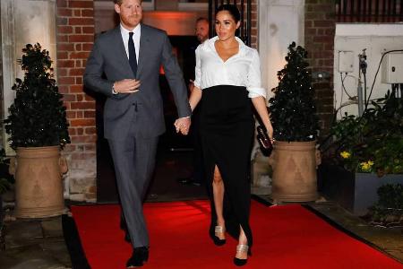 Auch Herzogin Meghan hat ihre Tricks, um in High Heels eine gute Figur zu machen
