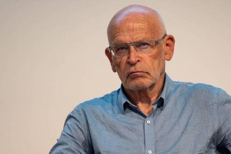 Günter Wallraff auf der Frankfurter Buchmesse im Oktober 2018