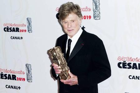 César 2019: Robert Redford hat den Ehrenpreis erhalten