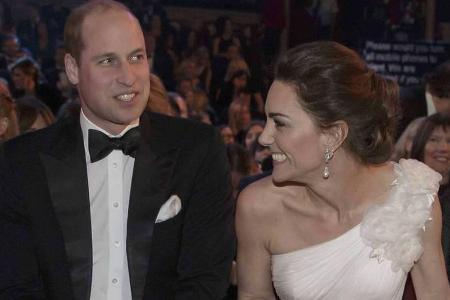 Prinz William und Herzogin Kate bei den BAFTA Awards in London