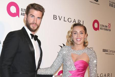 Sind seit wenigen Monaten miteinander verheiratet: Miley Cyrus und Liam Hemsworth