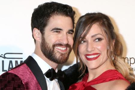 Schauspieler Darren Criss und Mia Swier haben sich das Jawort gegeben
