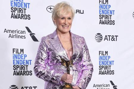 Glenn Close freut sich über ihren Triumph bei den Independent Spirit Awards 2019