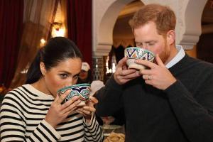 Prinz Harry und Herzogin Meghan zeigen keine Berührungsängste mit der marokkanischen Küche
