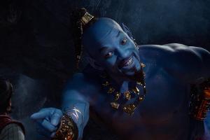 Stößt bislang auf wenig Gegenliebe: Will Smith als "Aladdin"-Dschinni