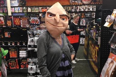 Versteckt sich unter der Maske: Tallulah Willis