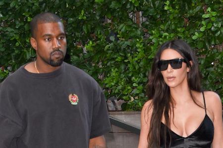 Kim Kardashian und ihr Ehemann Kanye West genießen ihre Privatsphäre