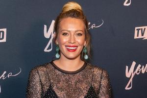 Hilary Duff bei einem Auftritt in New York