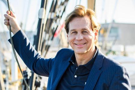 Sein Glück hat der Schauspieler offenbar schon gefunden