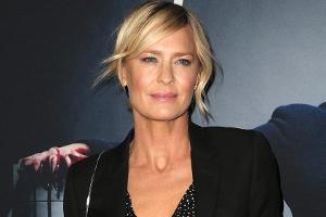 Premiere in elegantem Schwarz: Robin Wright