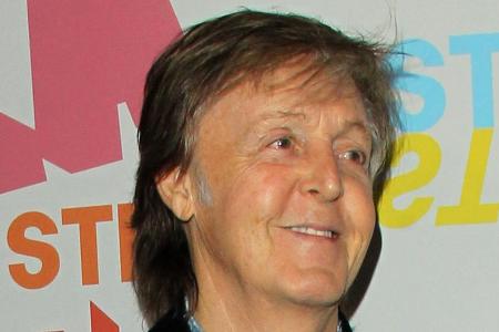 Paul McCartney bei einem Auftritt in Los Angeles