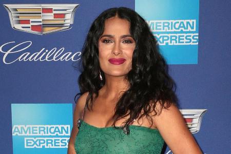 Salma Hayek steht für geballte Frauenpower