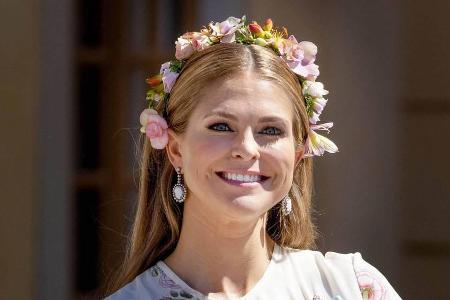 Von Blütenkranz zu Halloween: Prinzessin Madeleine passt sich der neuen Heimat an