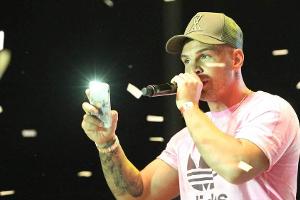 Pietro Lombardi bei einem Auftritt auf Schalke