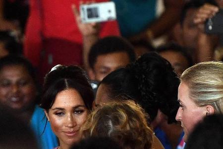 Herzogin Meghan: Ihr weiblicher Bodyguard ist immer an ihrer Seite