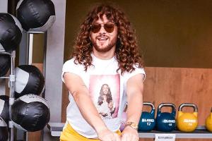 Riccardo Simonetti ist sich für keinen Spaß zu schade