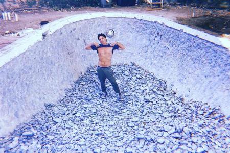 Oberkörperfrei auf Instagram: Zach Braff