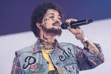 Rita Ora: In ihrem Kostüm als Post Malone war sie kaum zu erkennen