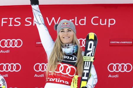 In ihrer letzten Saison will Lindsey Vonn noch einmal so oft wie möglich von der Spitze des Siegertreppchens winken