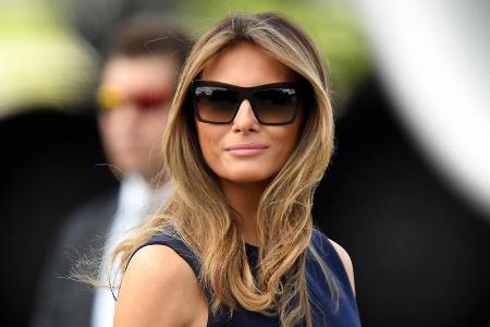 Schock in der Luft für First Lady Melania Trump