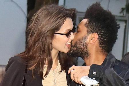 Bella Hadid und The Weeknd wurden schon mehrmals beim Knutschen in der Öffentlichkeit gesichtet