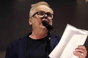 Herbert Grönemeyer im Oktober 2018 bei einer Demonstration in Berlin