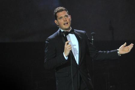 Michael Bublé bei einem Auftritt in Rio de Janeiro