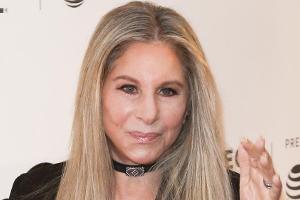 Barbra Streisand bei einem Auftritt in New York City